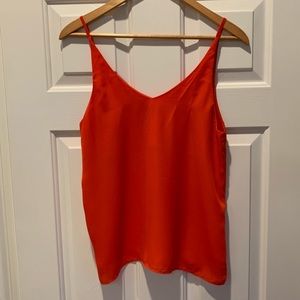 Stella Luce Orange Flowy Camisole